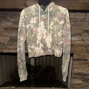 Wild Fable Tie-Dye Cropped Hoodie